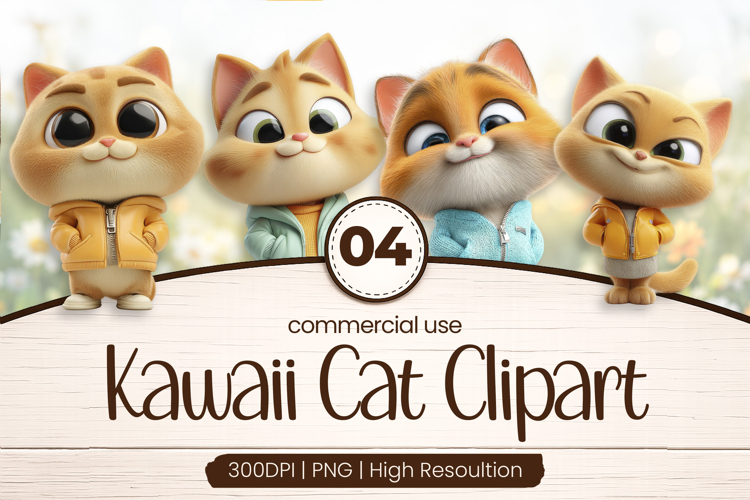 Orange Cat Clipart Image 17
