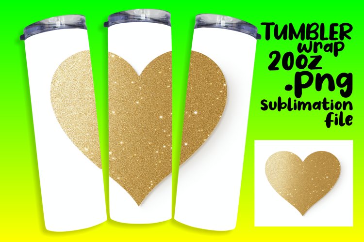 Valentines Day Sip-Ready - 3D Tumbler Art example image 1