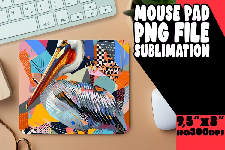 Artistic Mouse Pad - Bird Theme