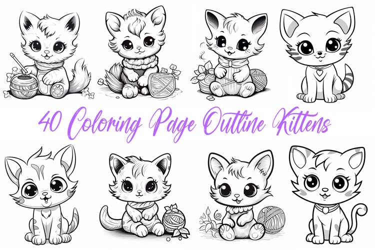 Kitten Clipart Image 4