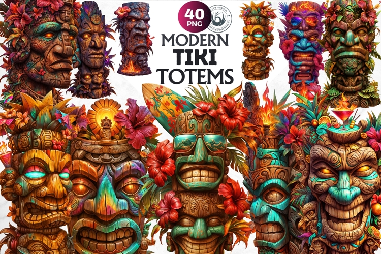 Tiki Clipart Image 18