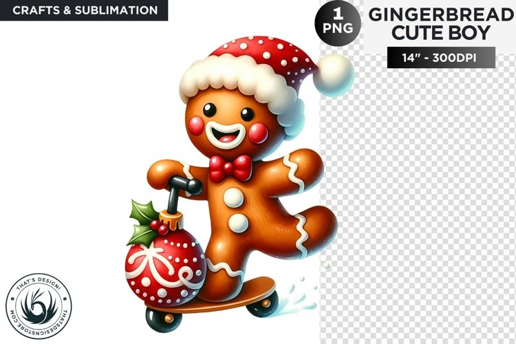 PlayfulGingerbread man Christmas cookies png clipart example image 1