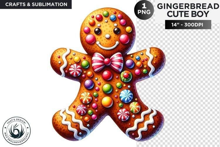 Gingerbread man Christmas cookies png clipart sublimation