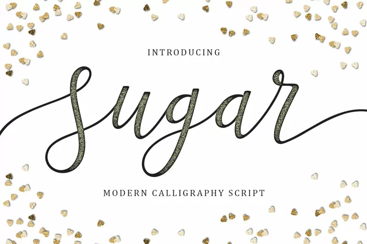 Sugar Script - A Sweet Script Font