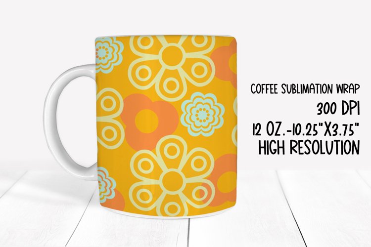 Coffee Mug Sublimation Wrap example image 1