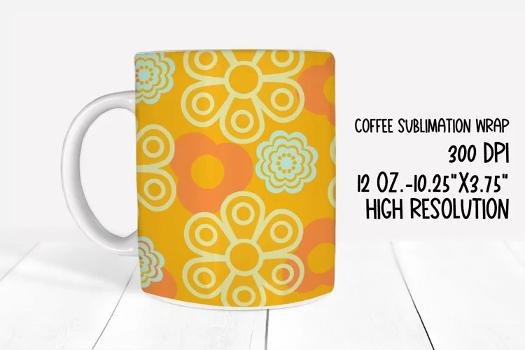 Coffee Mug Sublimation Wrap