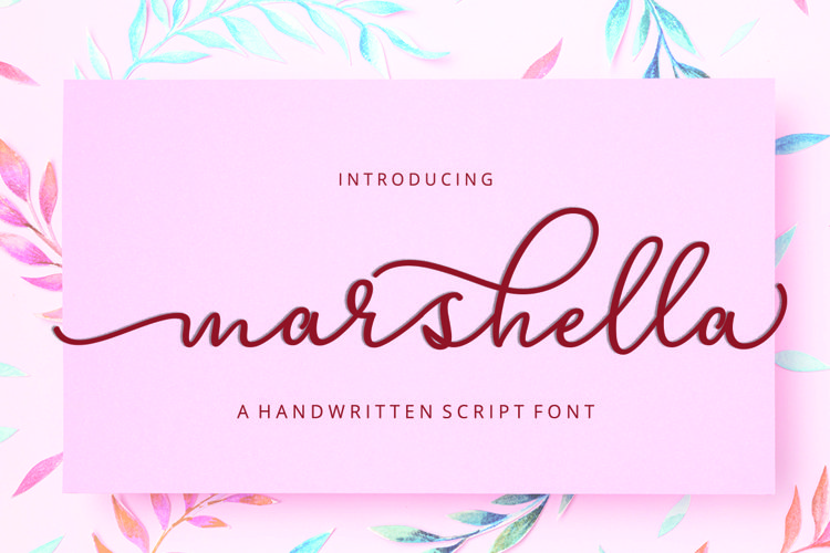 Marshella Script example image 1