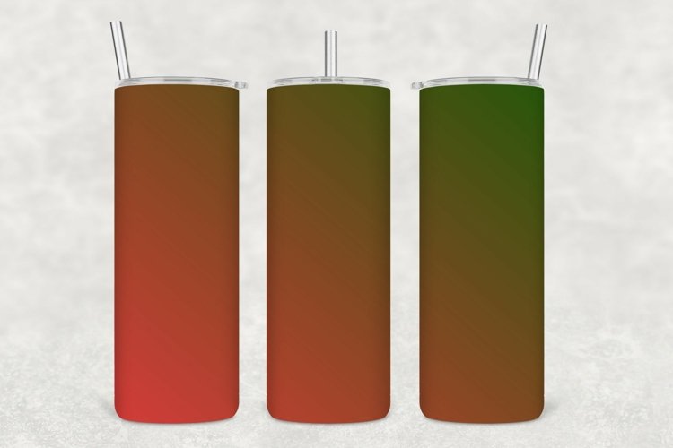 Ombre Gradient Tumbler Wrap Sublimation
