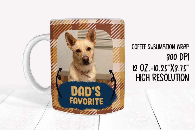 Coffee Mug Sublimation Wrap example image 1