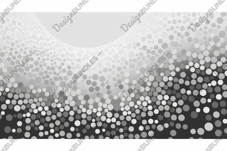 abstract dynamic dots background example image 1