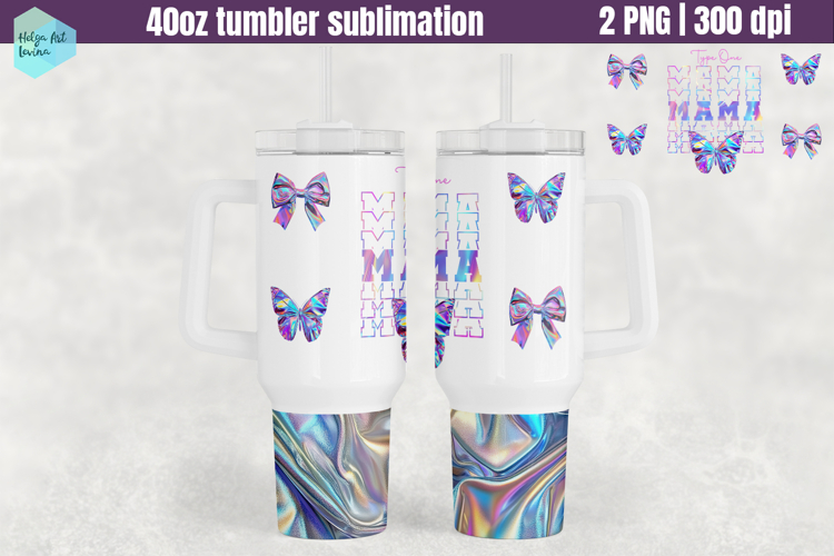 Type 1 diabetes 40 oz Tumbler Sublimation