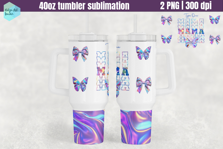 Type 1 diabetes 40 oz Tumbler Sublimation