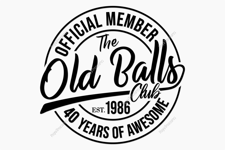 Vintage Birthday Svg