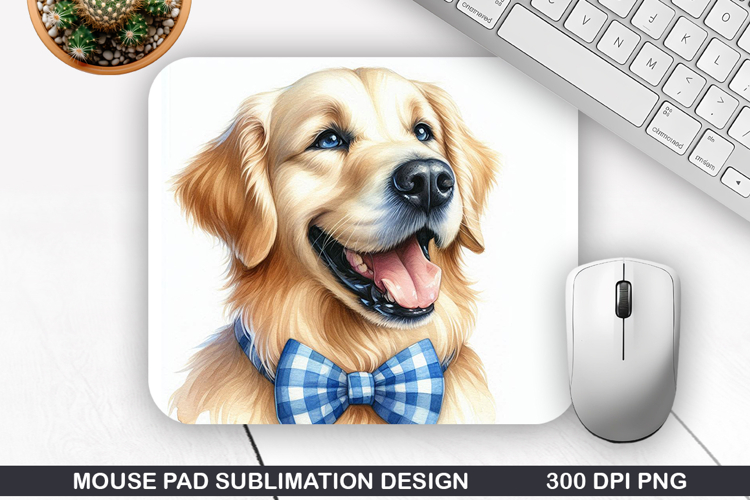 Funny Dog Mouse Pad Sublimation, Animals Mouse Pad PNG