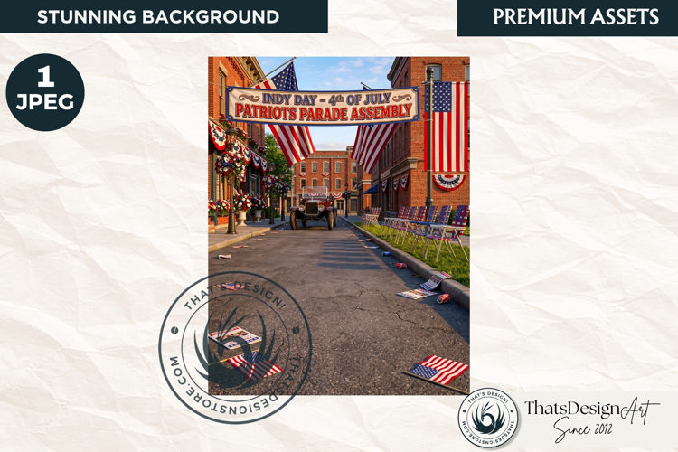 Patriotic Americana Backdrops - 4th of july backgrounds