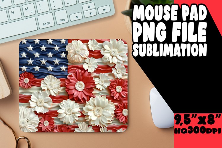 American Flag Sublimation Image 4