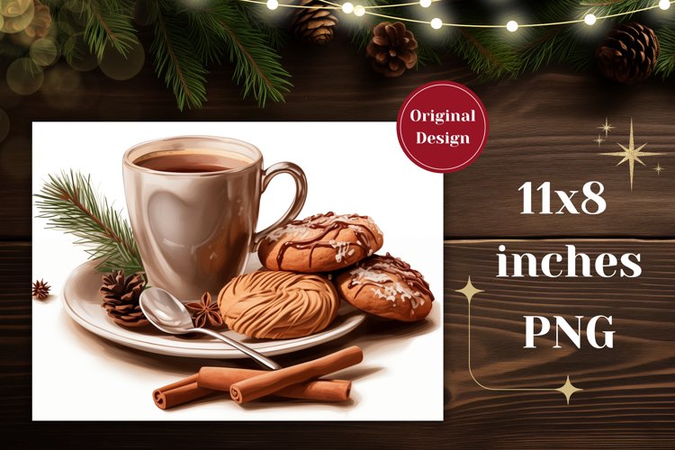 Christmas Cutting Board Sublimation, Coffee Kitchen Board