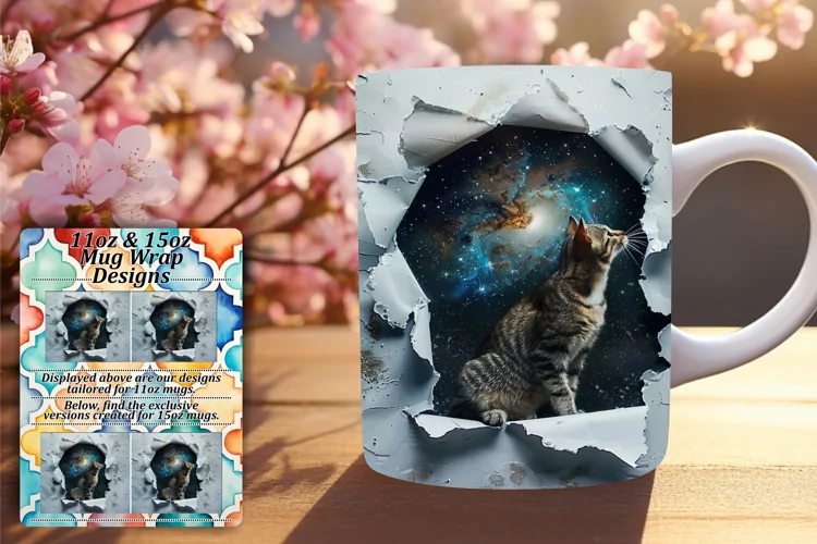 Nebula Quest Mug Wrap,11oz/15oz