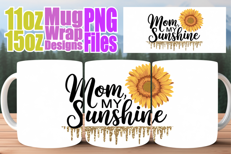 Enchanted evenings 11oz 15oz sublimation wrap, Mother's Day