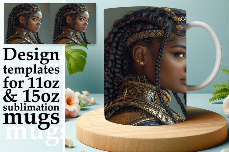 African American Woman Clipart Image 7
