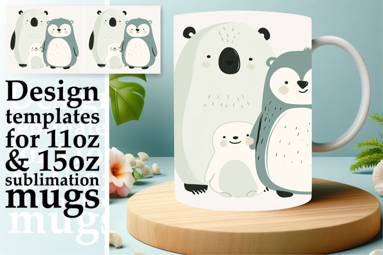 Adorable Boho Animals - Spring Mugs