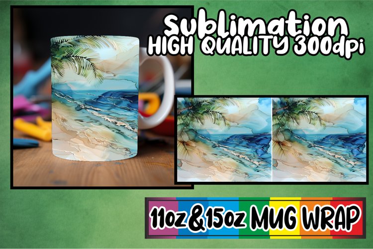 Beach Sublimation Design Image 5