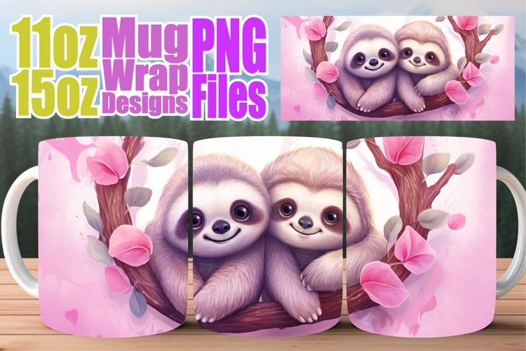 Loveable Creatures: Sublimated Mug Wrap example image 1