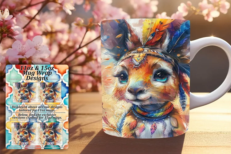 Radiant Animal Sublimation Designs - 11oz/15oz
