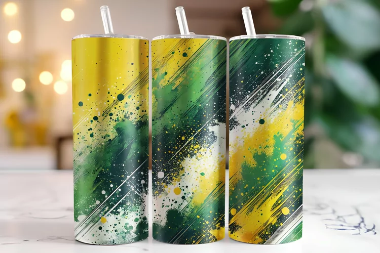 Paint Tumbler Wrap | Sublimation | Tumblers
