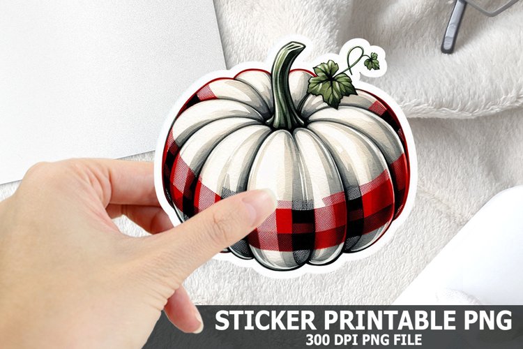 Halloween Pumpkin Sticker| Halloween Sticker PNG Design