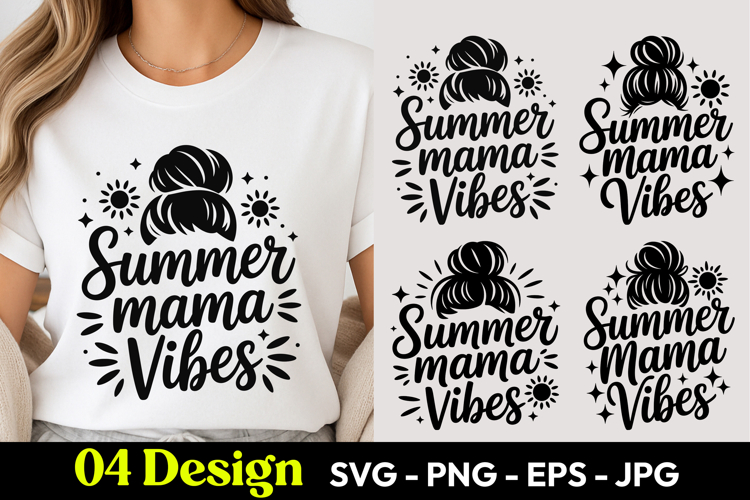 Summer Mama Vibes SVG PNG