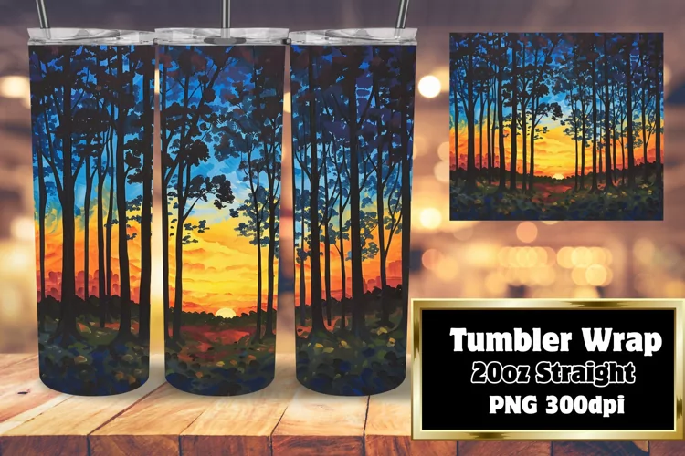 Ocean Bliss Tumbler Design 20oz
