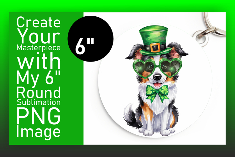 Elegant Car Coaster Round PNG Design , St Patrick