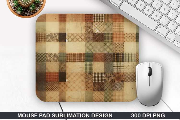Vintage Mouse Pad Sublimation PNG Design - Mouse Pad PNG
