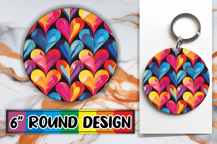 Love-Inspired Round Design example image 1