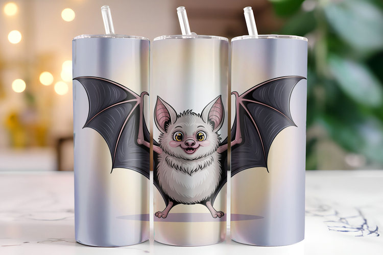 Halloween Bat Tumbler Wrap | Sublimation | Tumblers