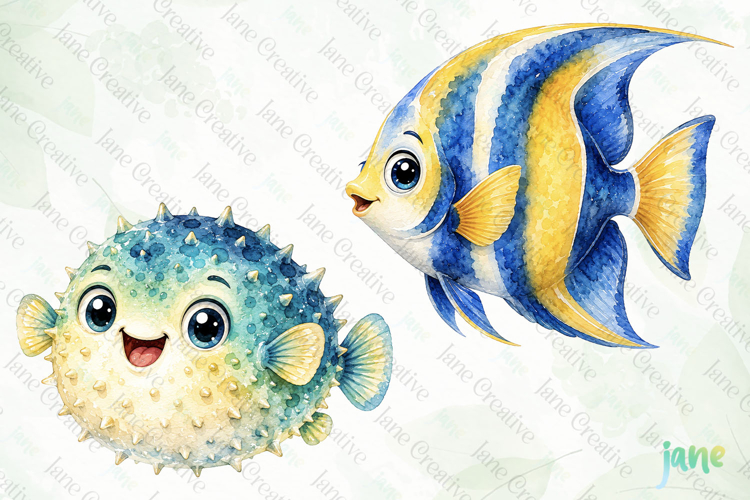 Cute Ocean Animal PNG