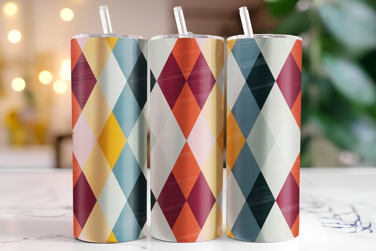 Abstract Tumbler Wrap | Sublimation | Tumblers