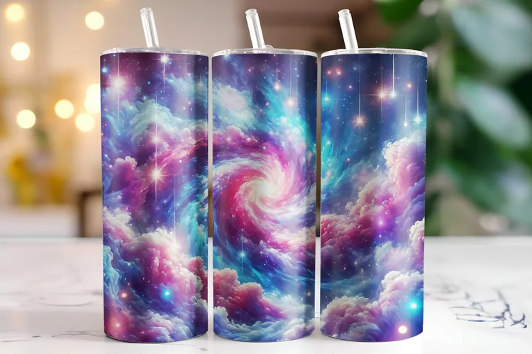 Galaxy Tumbler Wrap | Sublimation | Tumblers