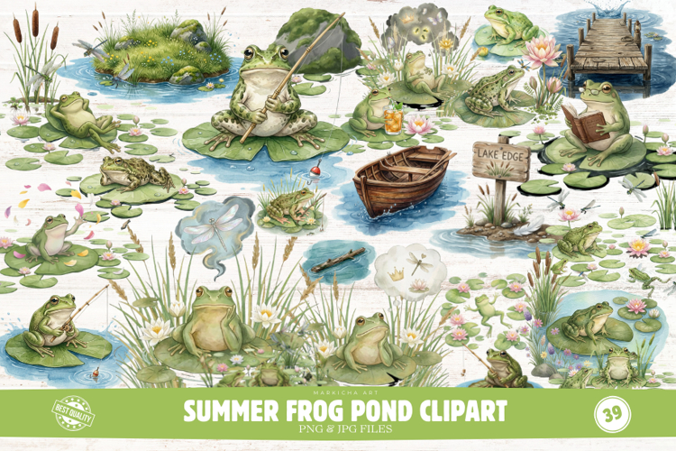 Frog Clipart Image 23