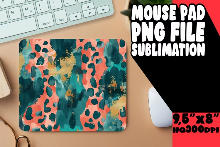 Exotic Expression Mouse Pad Patterns