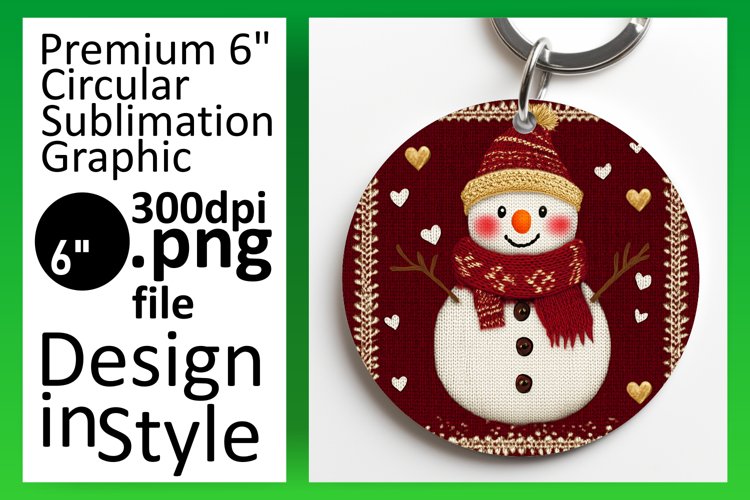 Cute Snowman Clipart Image 9