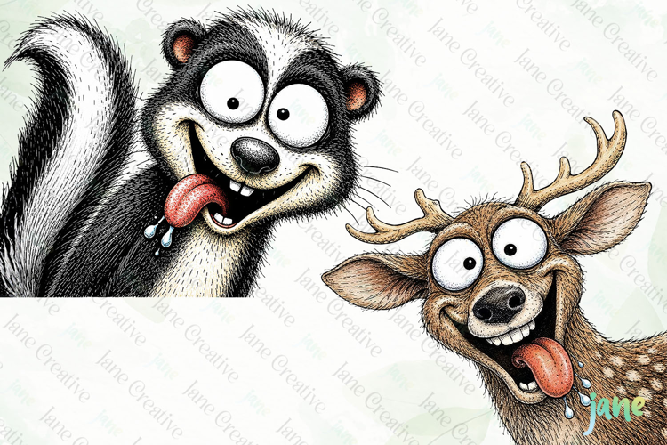 Funny Animal PNG Clipart
