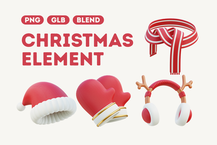 Christmas Clothes Element