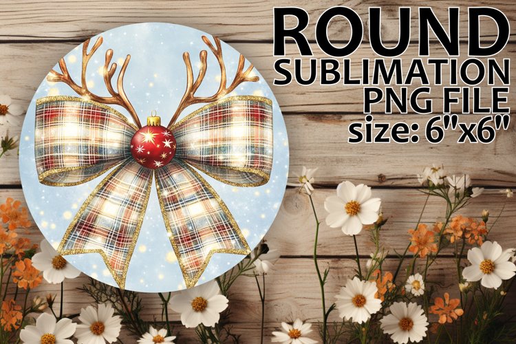 Christmas Bow Clipart Image 6