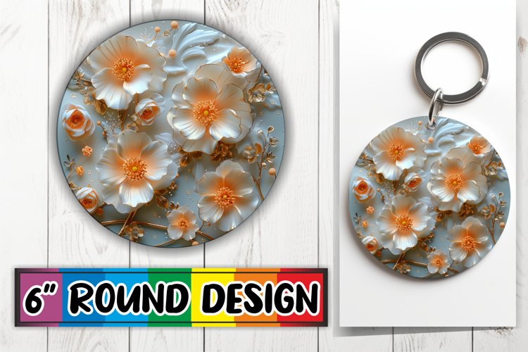 Scenic Round Ornament Variety example image 1