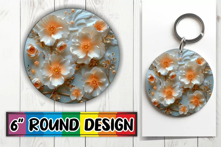 Scenic Round Ornament Variety