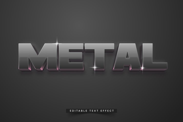 Editable Text Effect for Illustrator. Vector Graphic styles example image 1