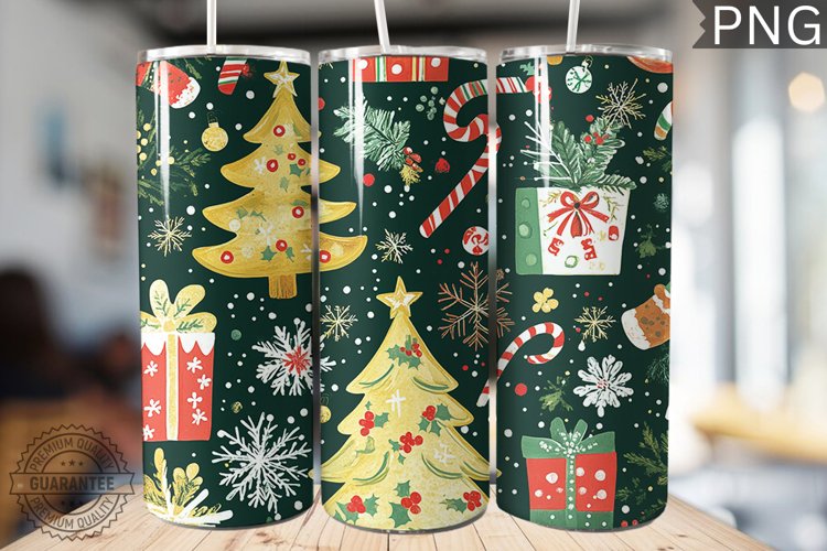 Christmas Tumbler Wrap Image 7