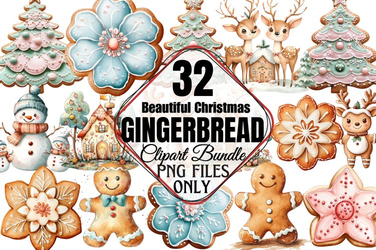 Gingerbread Clipart Image 12